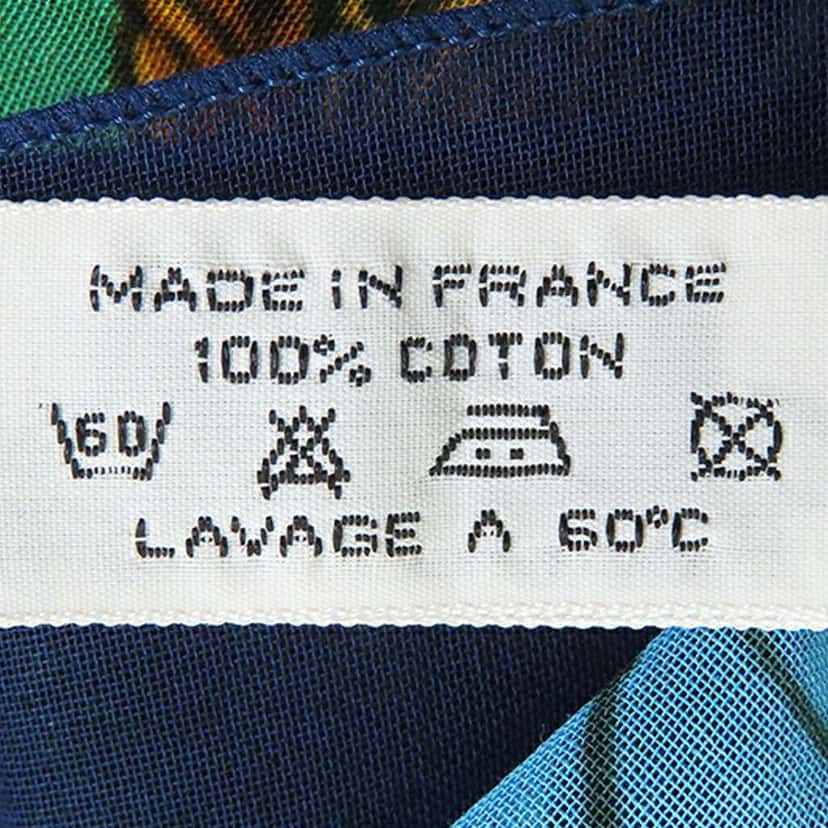 Hermès Jungle Love Cotton Pareo Scarf Green Cotton Good condition - Model View