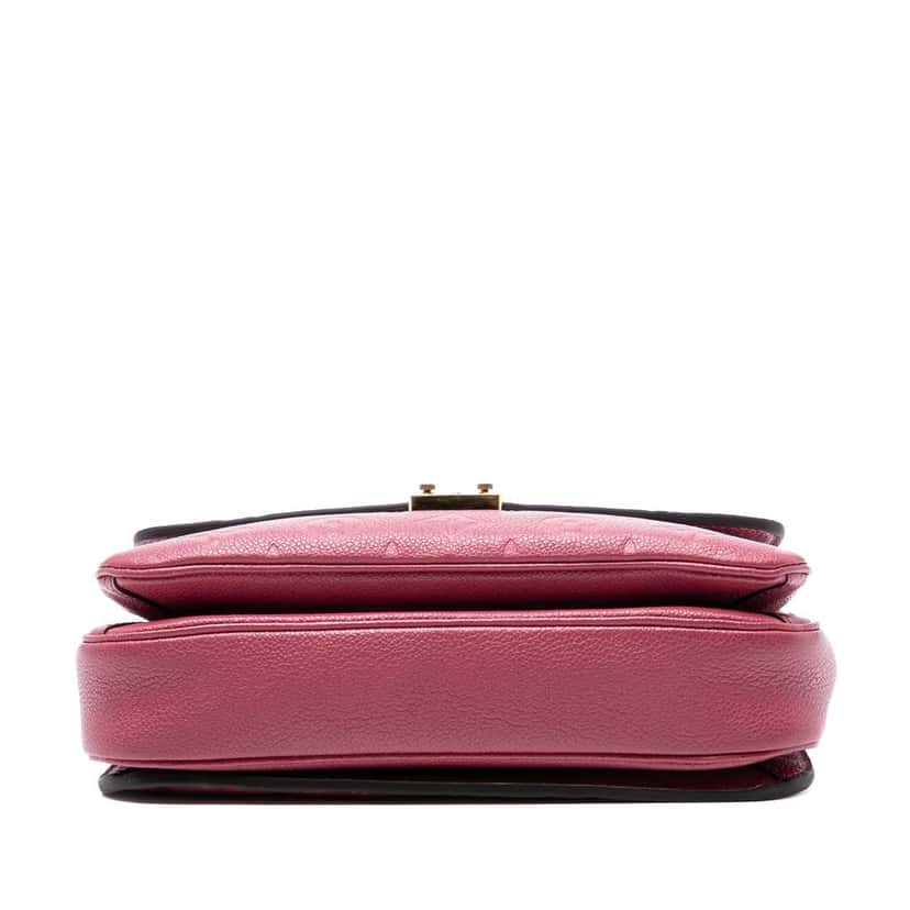 Louis Vuitton Monogram Empreinte Pochette Metis Pink Leather Good condition - Inside View