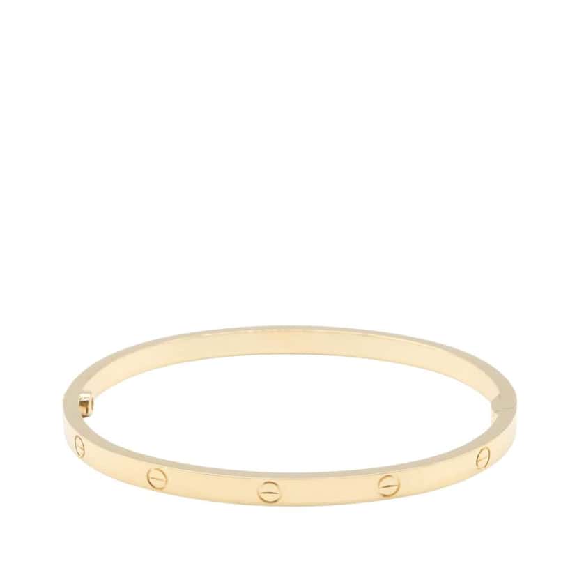 Cartier 18K Yellow Gold Small Love Bracelet Gold Gold Good condition - Back View