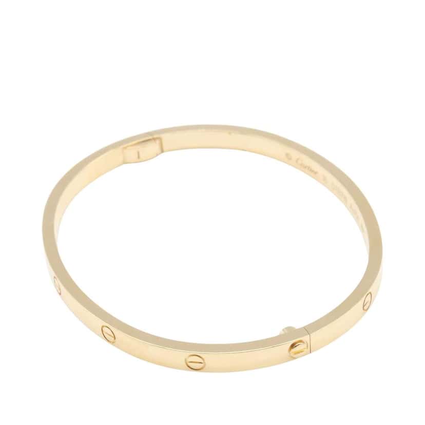Cartier 18K Yellow Gold Small Love Bracelet Gold Gold Good condition - Inside View