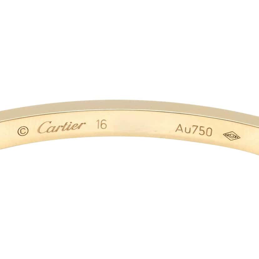 Cartier 18K Yellow Gold Small Love Bracelet Gold Gold Good condition - Model View