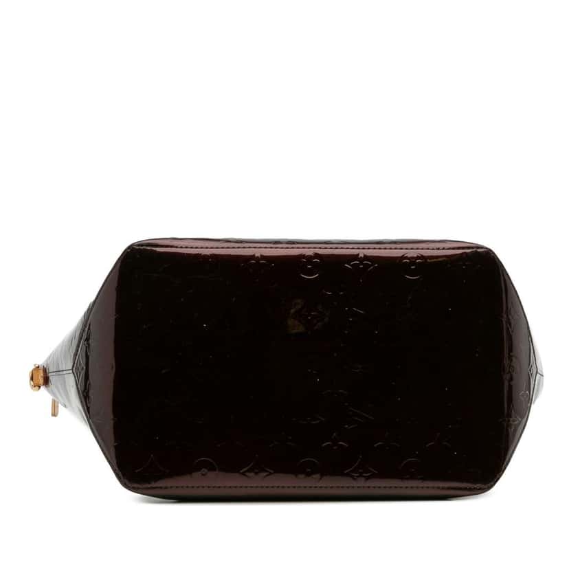 Louis Vuitton Monogram Vernis Bellevue GM Purple Leather Good condition - Inside View