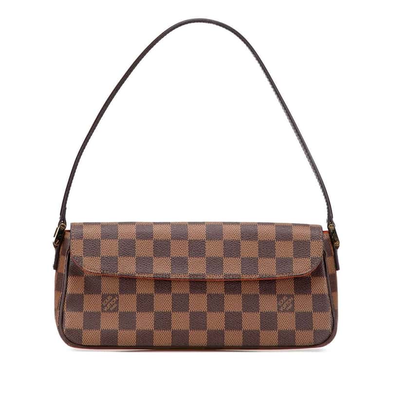 Louis Vuitton Damier Ebene Recoleta Brown Good condition - Front View
