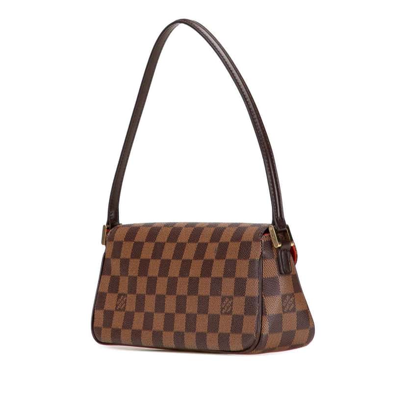 Louis Vuitton Damier Ebene Recoleta Brown Good condition - Back View