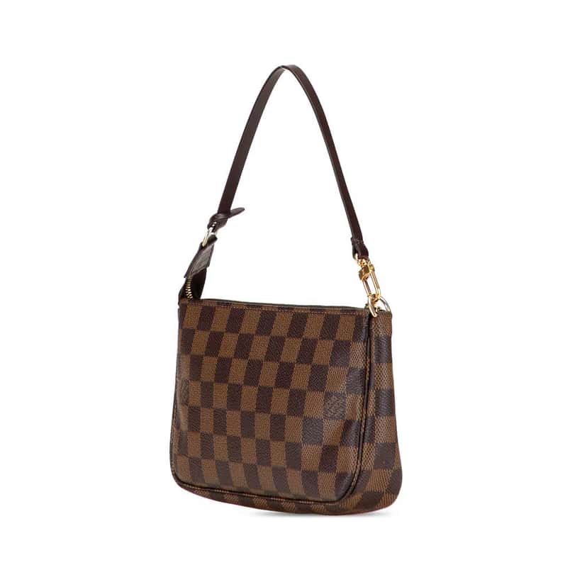 Louis Vuitton Damier Ebene Pochette Accessoires Brown Good condition - Back View