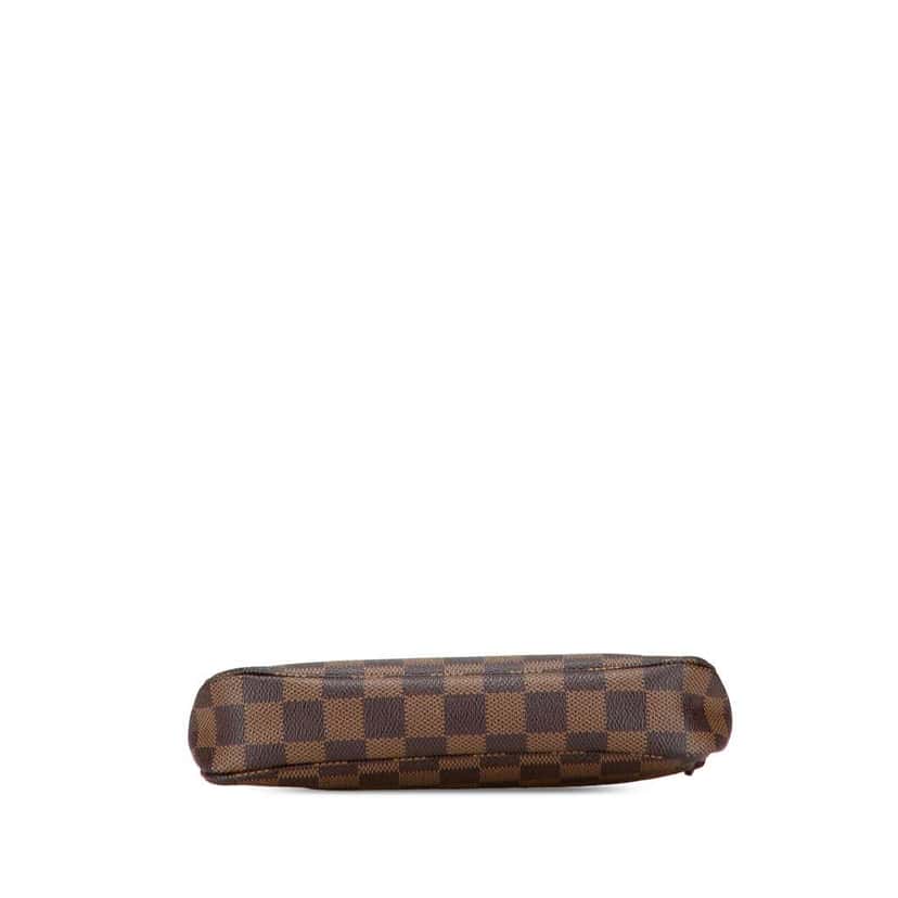 Louis Vuitton Damier Ebene Pochette Accessoires Brown Good condition - Inside View