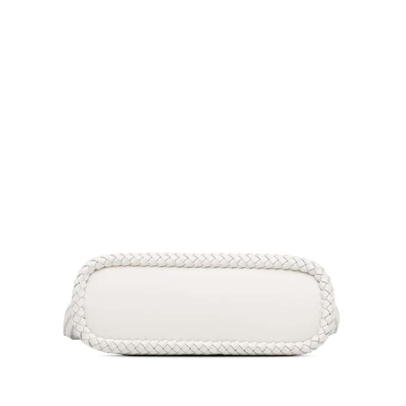 Bottega Veneta Bicolor Intrecciato Tote White Leather Good condition - Box View