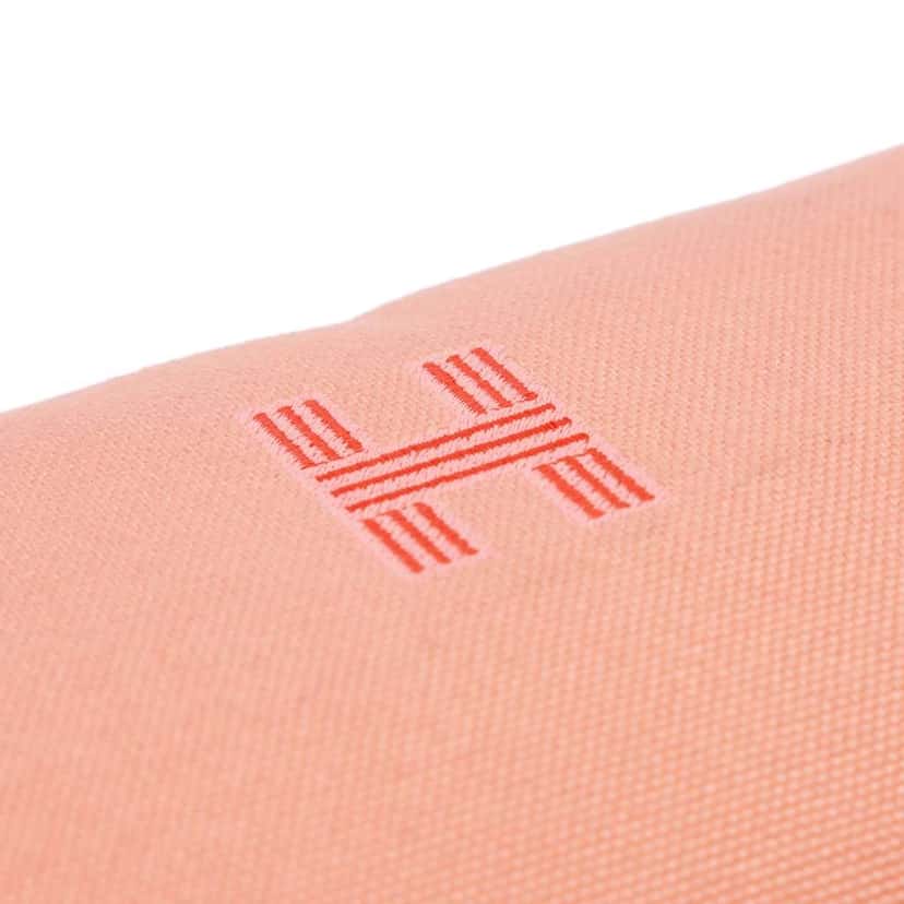 Hermès Small Canvas Bride A Brac Case Pink Canvas Good condition - Box View