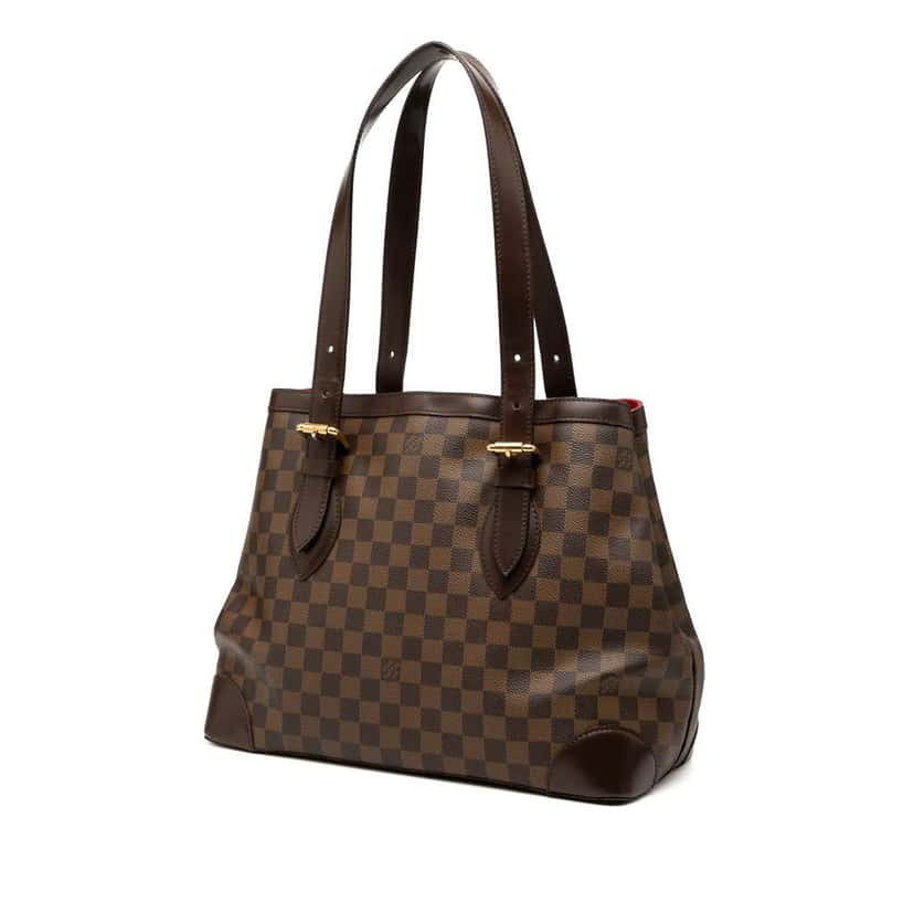 Louis Vuitton Damier Ebene Hampstead MM Brown Very good condition - Back View