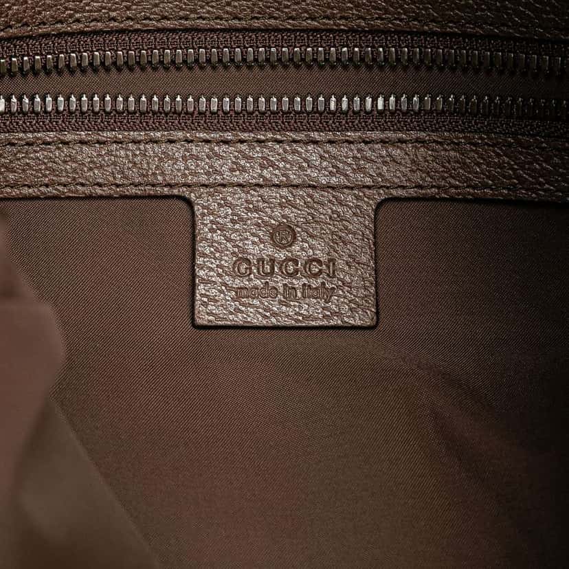 Gucci GG Supreme Animalier Backpack Brown Canvas Good condition - Box View