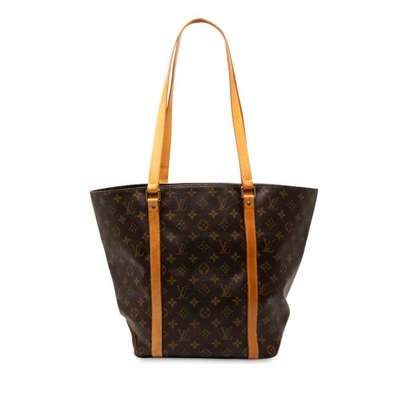 Louis Vuitton Monogram Sac Shopping Brown Good condition - Front View