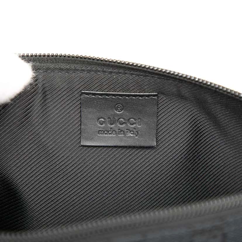 Gucci GG Canvas Boat Black Canvas Good condition - Box View