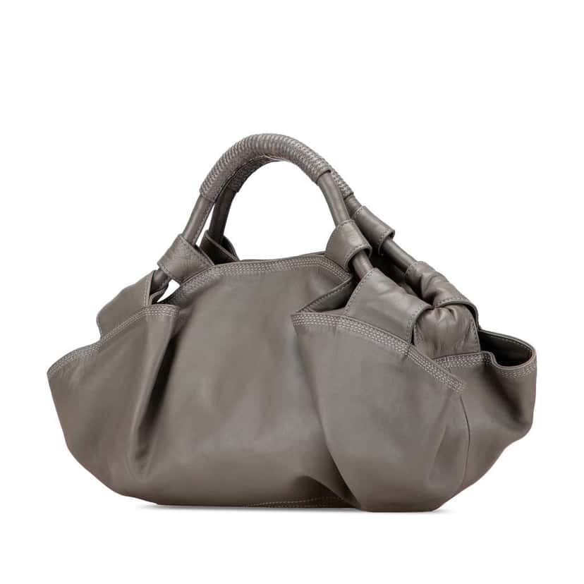 Loewe Nappa Aire Grey Leather Good condition - Back View