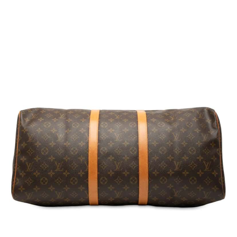 Louis Vuitton Monogram Keepall 55 Brown Good condition - Inside View
