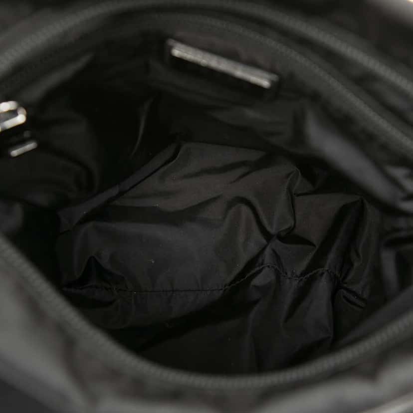 Prada Universal Studios Tessuto Montagna Frankenstein Print Crossbody Black Very good condition - Model View