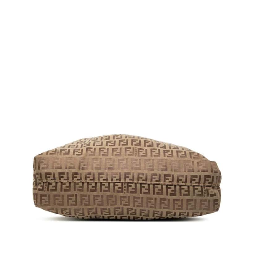 Fendi Zucchino Canvas Tote Brown Canvas Good condition - Inside View