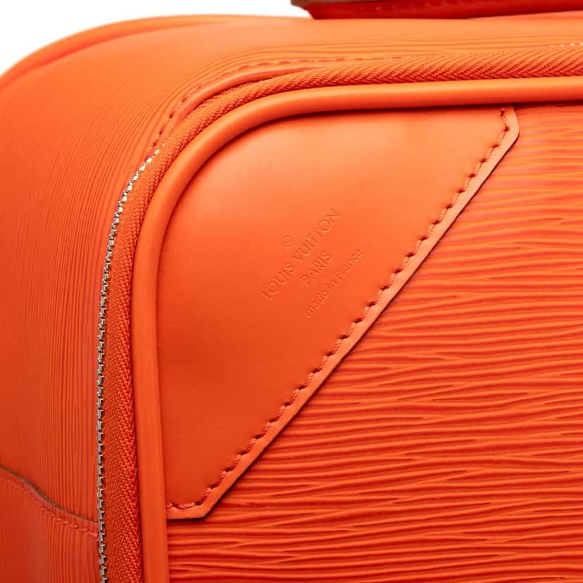 Louis Vuitton Epi Pegase 55 Orange Leather Good condition - Box View