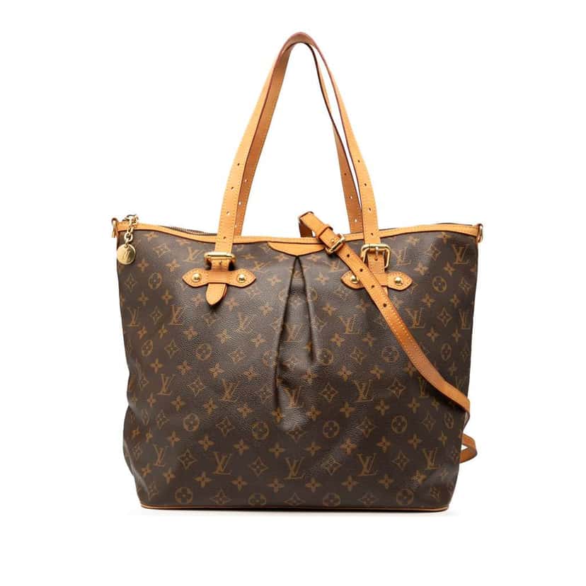 Louis Vuitton Monogram Palermo GM Brown Good condition - Front View