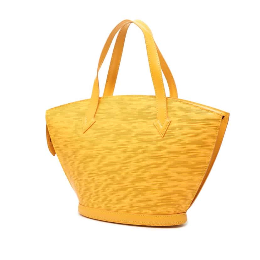 Louis Vuitton Epi Saint Jacques PM Short Strap Yellow Leather Good condition - Back View