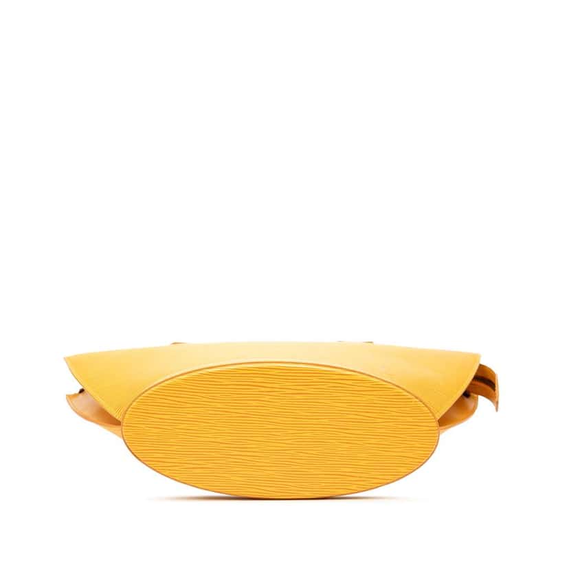 Louis Vuitton Epi Saint Jacques PM Short Strap Yellow Leather Good condition - Inside View