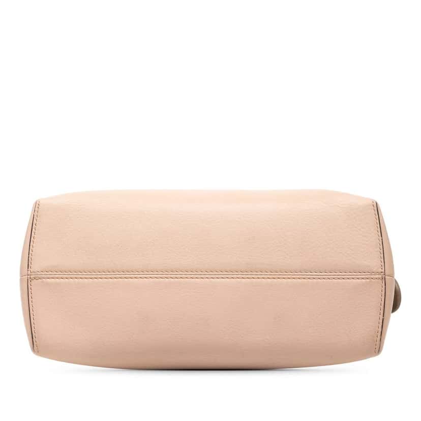 Fendi Medium Bicolor Leather By The Way Satchel Brown Leather Good condition - Inside View