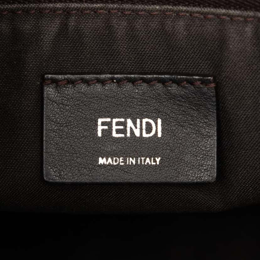 Fendi Medium Bicolor Leather By The Way Satchel Brown Leather Good condition - Box View