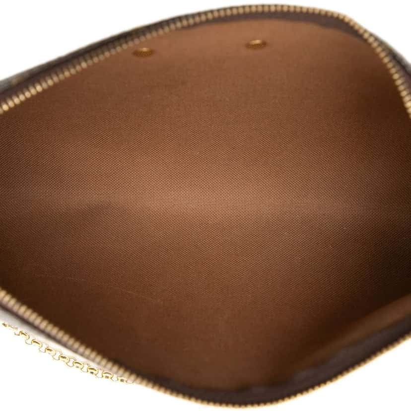 Louis Vuitton Monogram Eva Brown Good condition - Model View