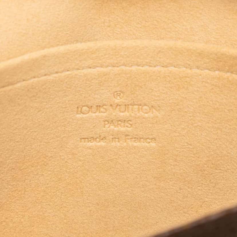 Louis Vuitton Monogram Pochette Twin GM Brown Good condition - Box View