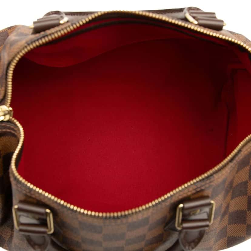 Louis Vuitton Damier Ebene Speedy 30 Brown Good condition - Model View
