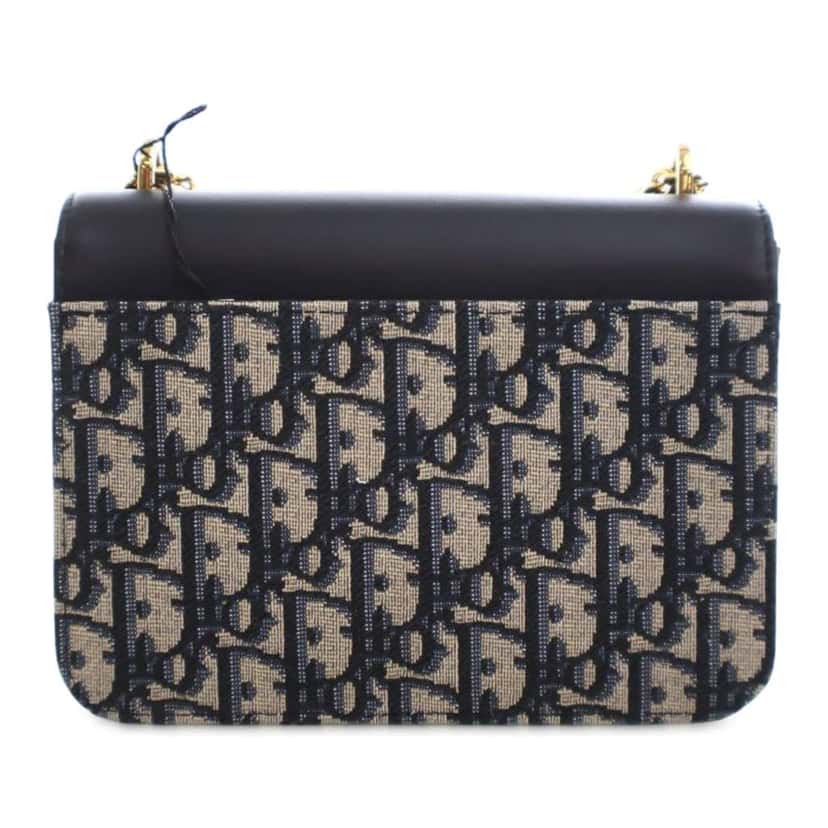 Dior Mini Oblique Canvas Miss Maddy Flap Blue Canvas Good condition - Inside View