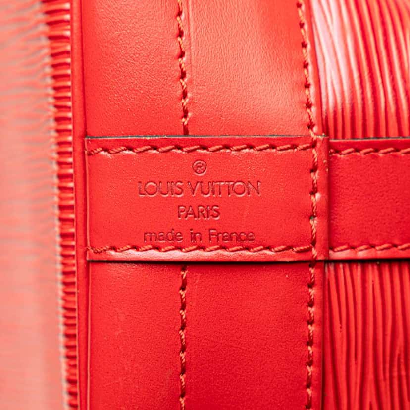 Louis Vuitton Epi Noe GM Red Leather Very good condition - Box View