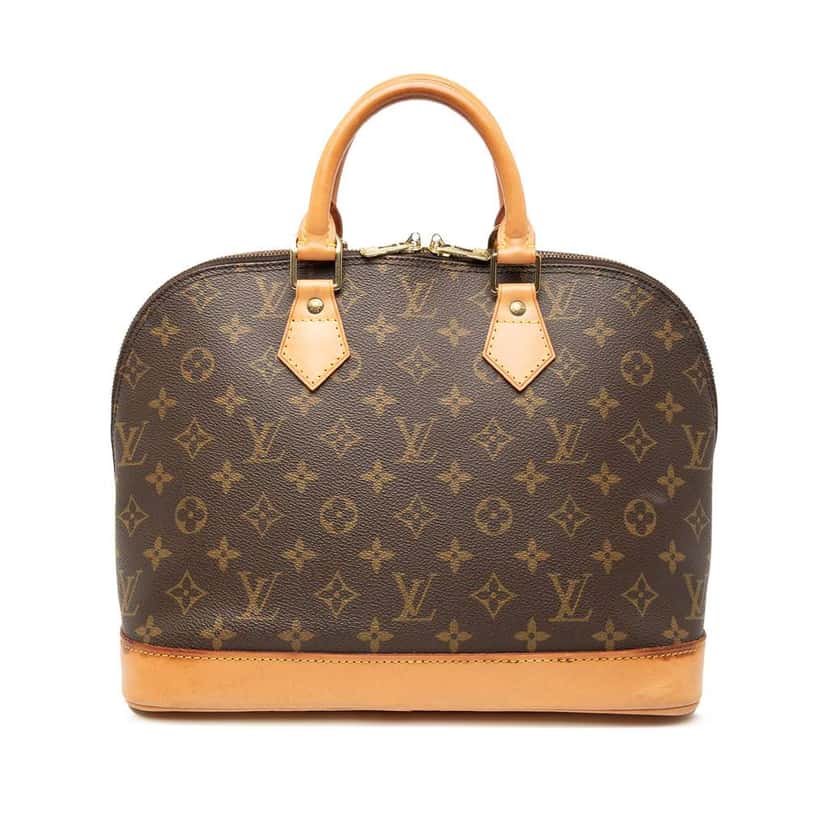 Louis Vuitton Monogram Alma PM Brown Good condition - Front View