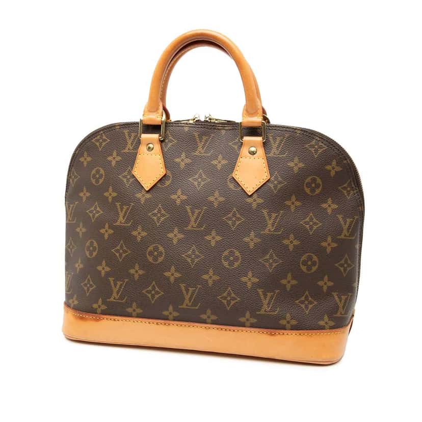Louis Vuitton Monogram Alma PM Brown Good condition - Back View