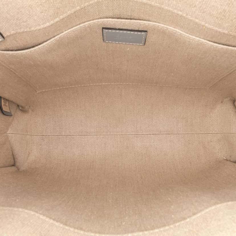 Chloé Medium Canvas Woody Tote Brown Canvas Good condition - Model View