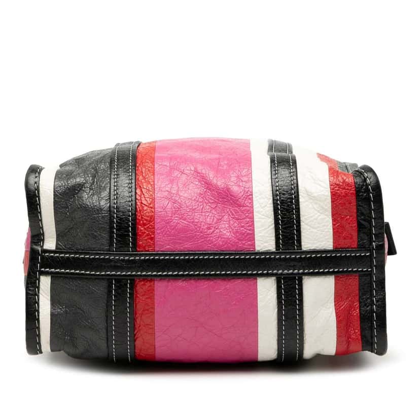Balenciaga S Lambskin Bazar Shopper Satchel Pink Leather Good condition - Inside View