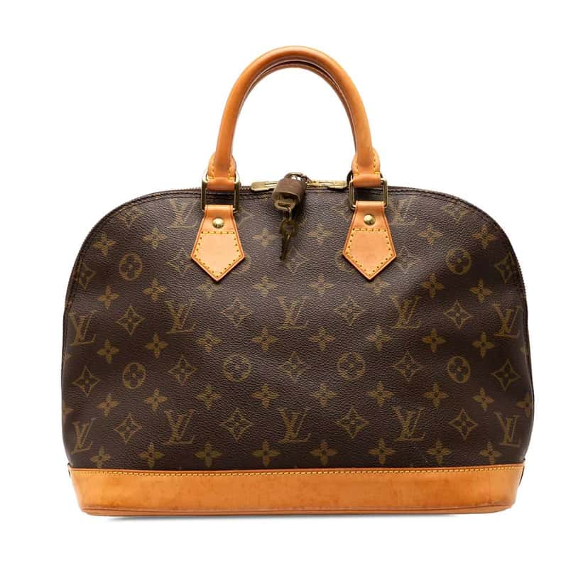 Louis Vuitton Monogram Alma PM Brown Good condition - Front View
