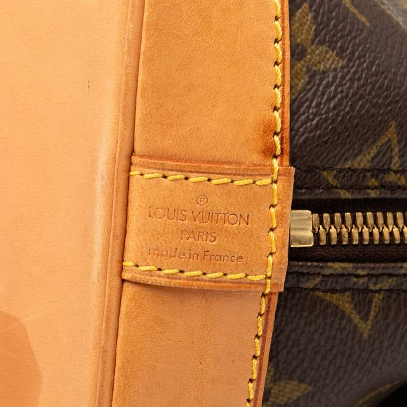Louis Vuitton Monogram Alma PM Brown Good condition - Box View