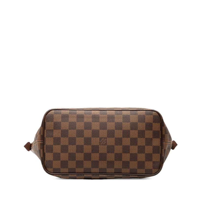 Louis Vuitton Damier Ebene Saleya PM Brown Good condition - Inside View