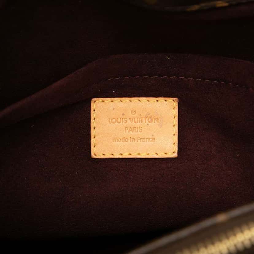 Louis Vuitton Monogram Montaigne MM Brown Good condition - Box View