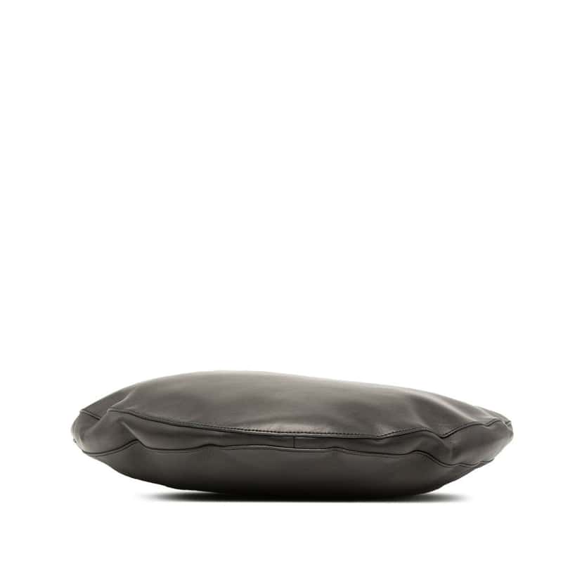 Gucci Leather Half Moon Hobo Black Leather Good condition - Inside View