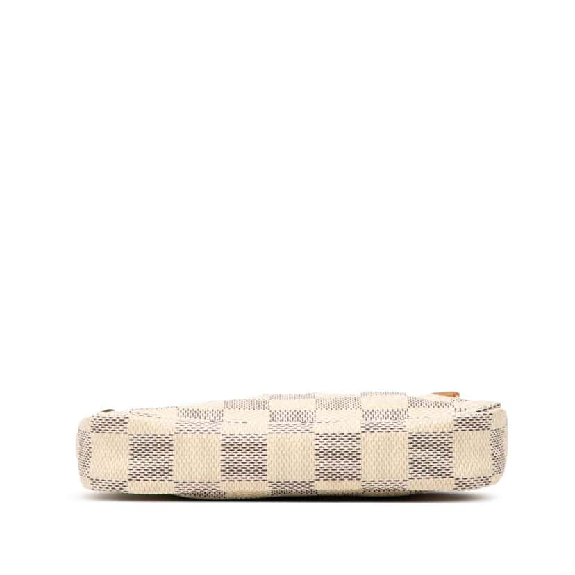 Louis Vuitton Damier Azur Mini Pochette Accessoires White Good condition - Inside View
