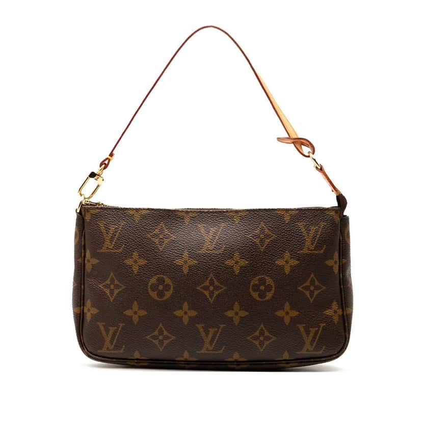 Louis Vuitton Monogram Pochette Accessoires Brown Very good condition - Front View