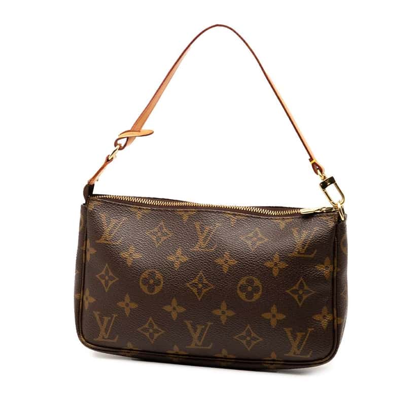 Louis Vuitton Monogram Pochette Accessoires Brown Very good condition - Back View