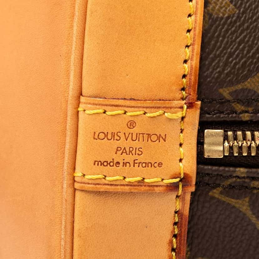 Louis Vuitton Monogram Alma PM Brown Good condition - Box View