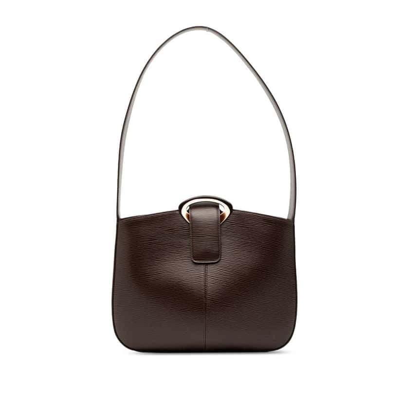Louis Vuitton Epi Reverie Brown Leather Good condition - Front View