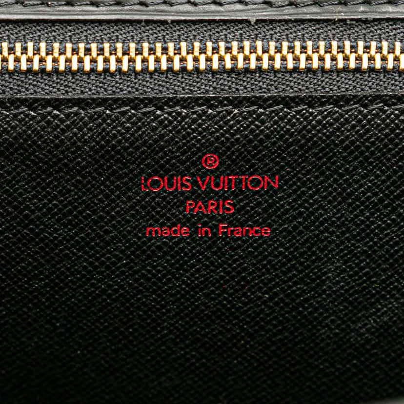 Louis Vuitton Epi Monceau 28 Black Leather Good condition - Box View