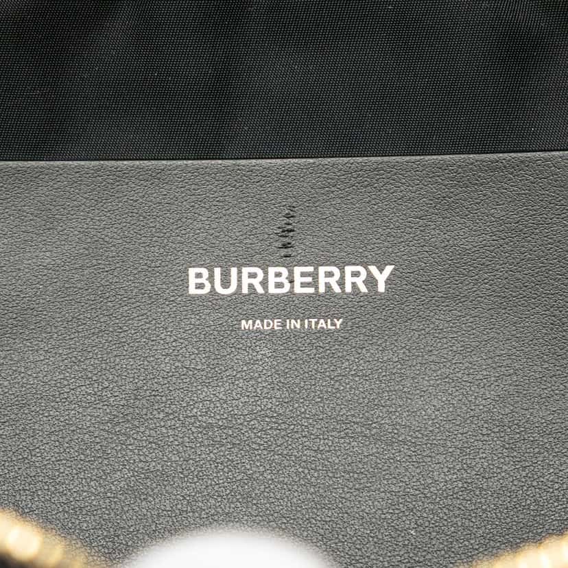 Burberry TB Monogram Nylon Sonny Belt Bag Brown Very good condition - Box View