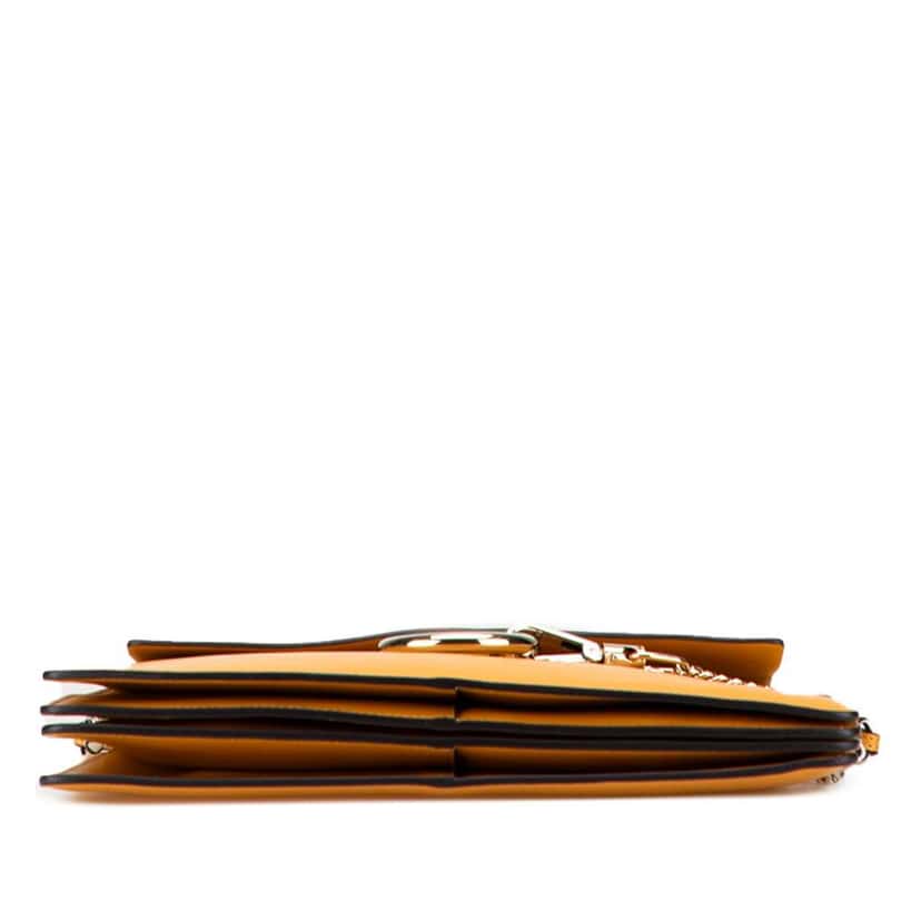 Chloé Medium Leather Faye Shoulder Bag Yellow Leather Good condition - Inside View