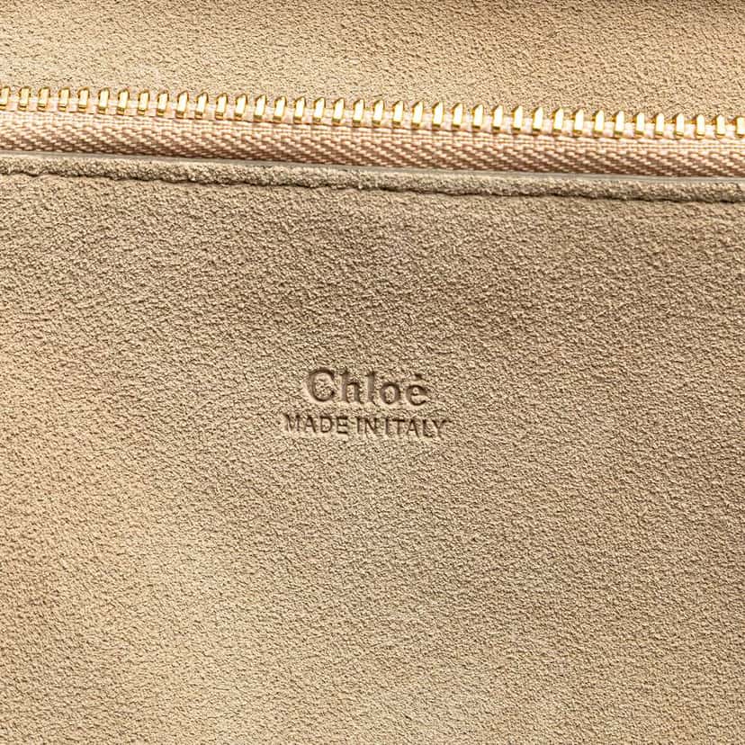 Chloé Medium Leather Faye Shoulder Bag Yellow Leather Good condition - Box View