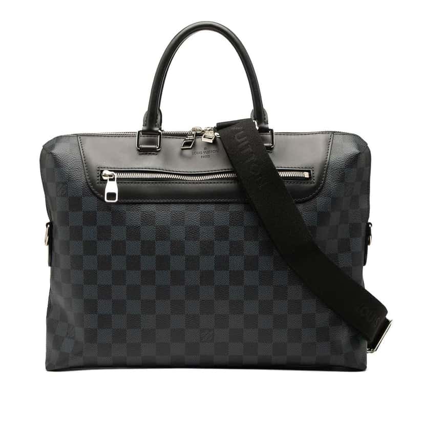 Louis Vuitton Damier Graphite Porte Documents Jour Black Good condition - Front View